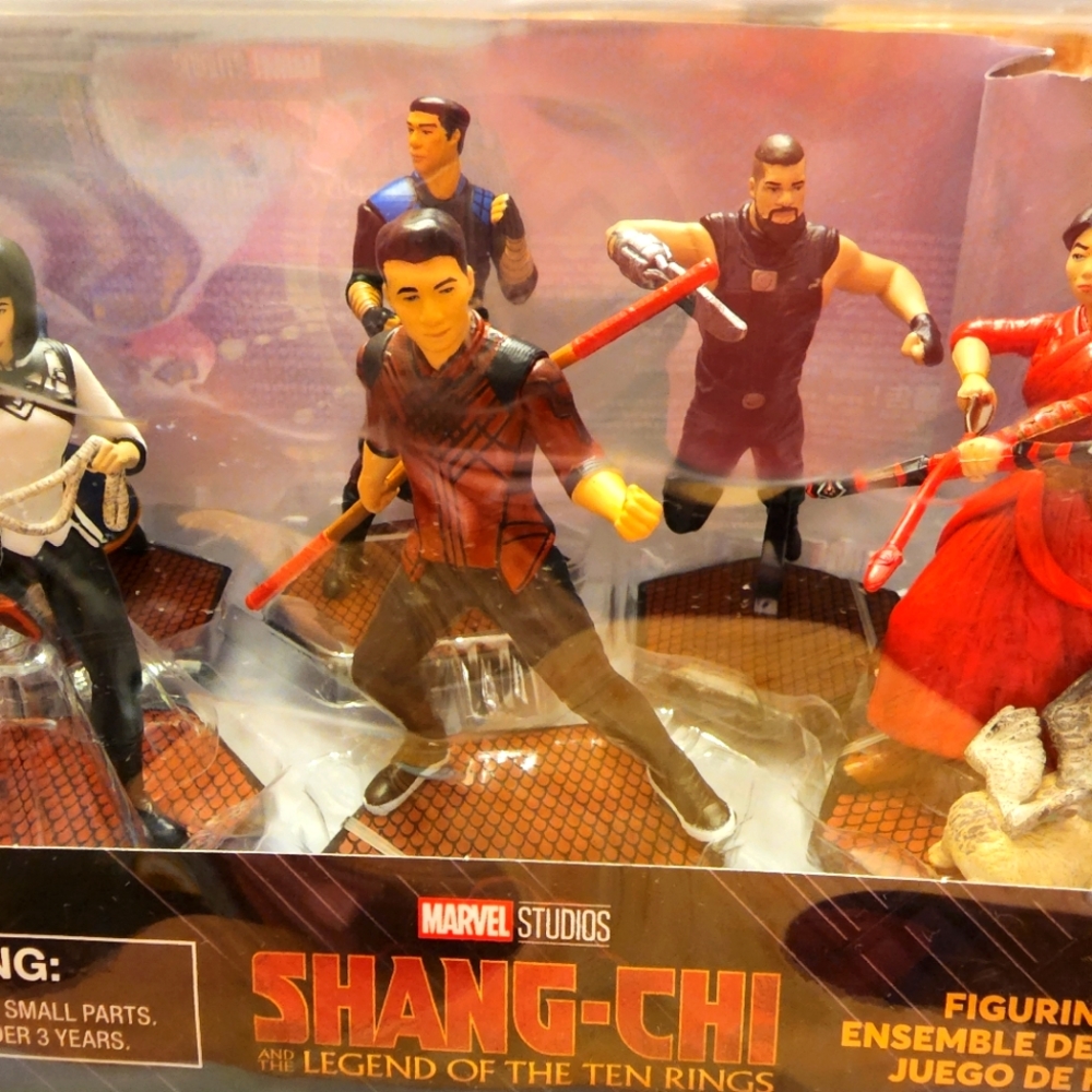 MARVEL set  Shang-Chi figurine set 6 piece Studios